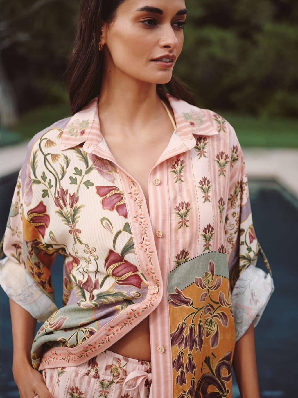 Agua Bendita Button Down - Shorts Sold Separately